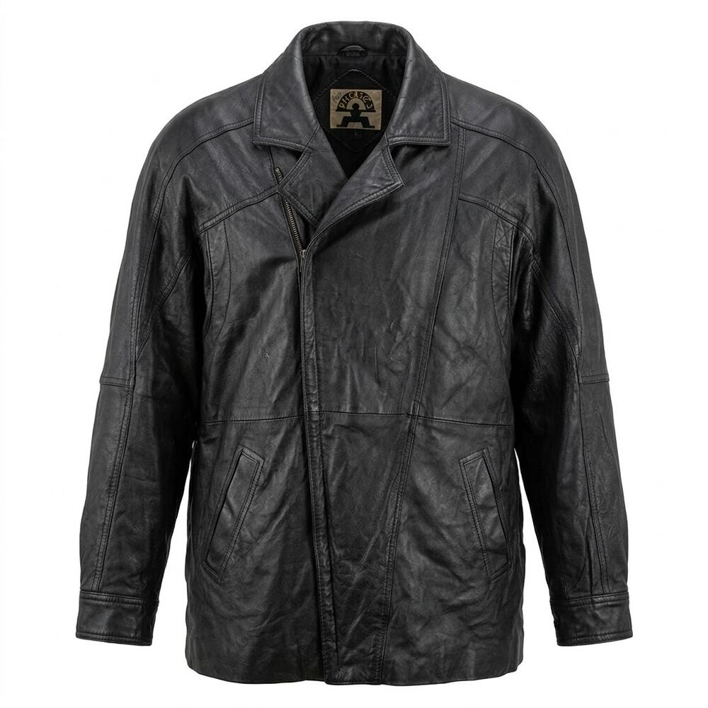 Vintage Leather Phase 2 Genuine Heavyweight ZipJacket Men See Measurements